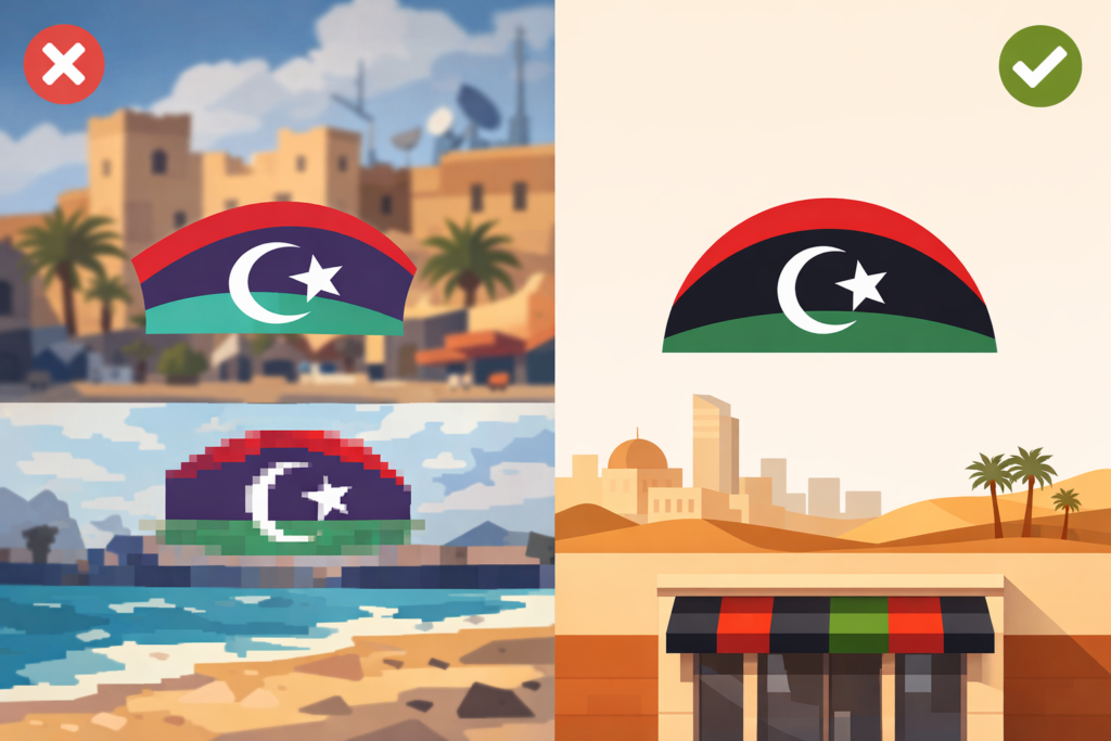 Common Logo Misuse Mistakes, The Libyan Market as a Case Study