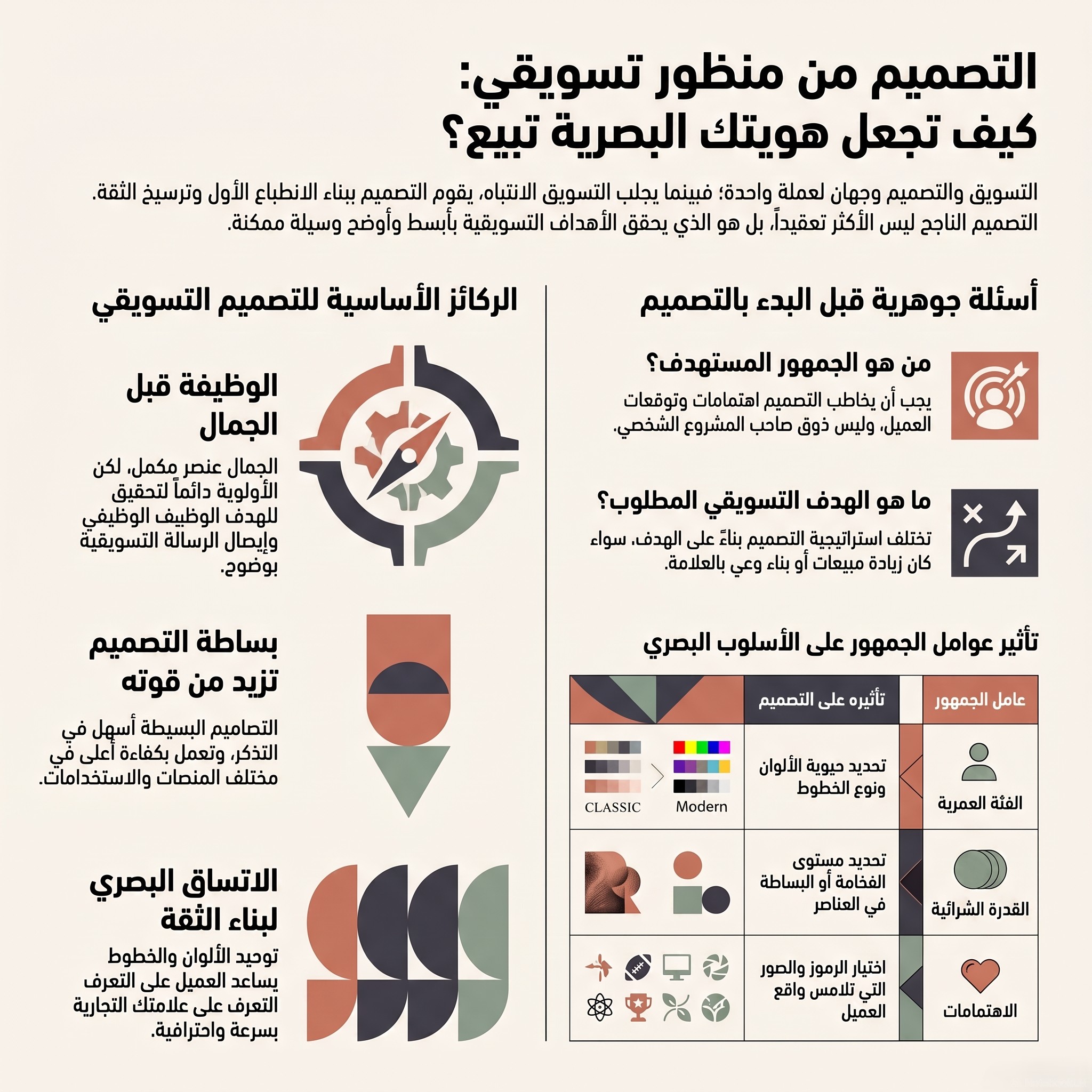 هل التسويق أهم من التصميم؟